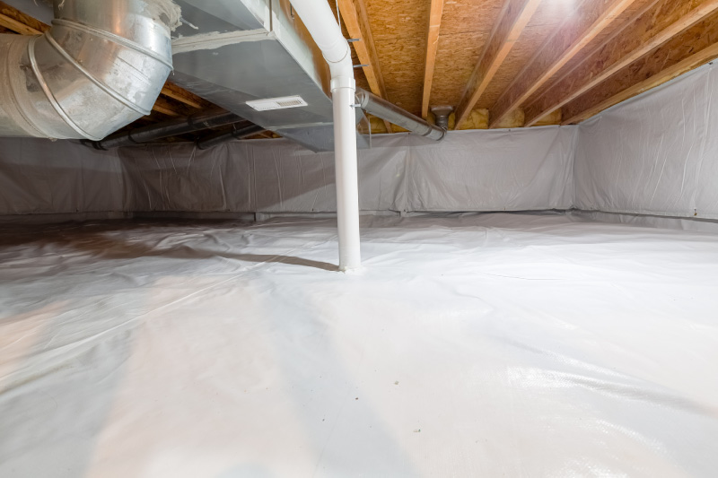 Insulated Crawl Space