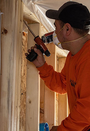 Wall Air Sealing